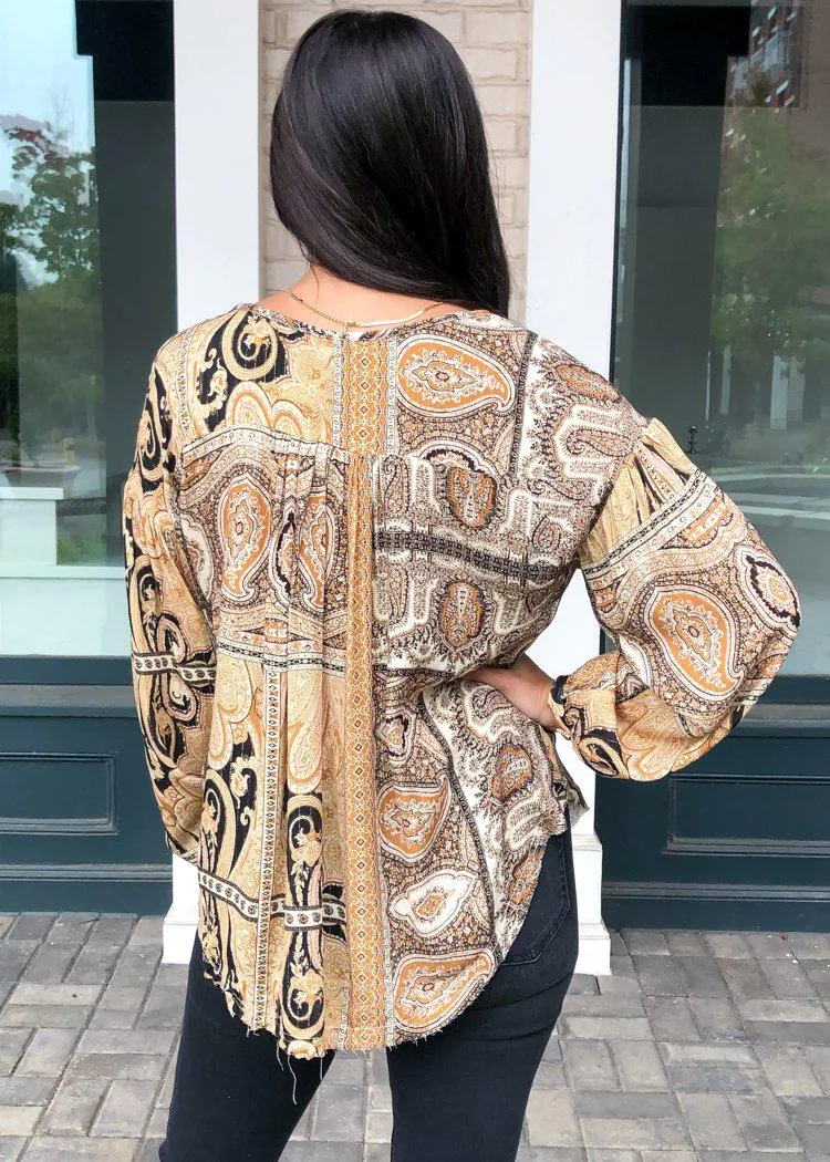 Santa Rosa Peasant Blouse-***FINAL SALE***