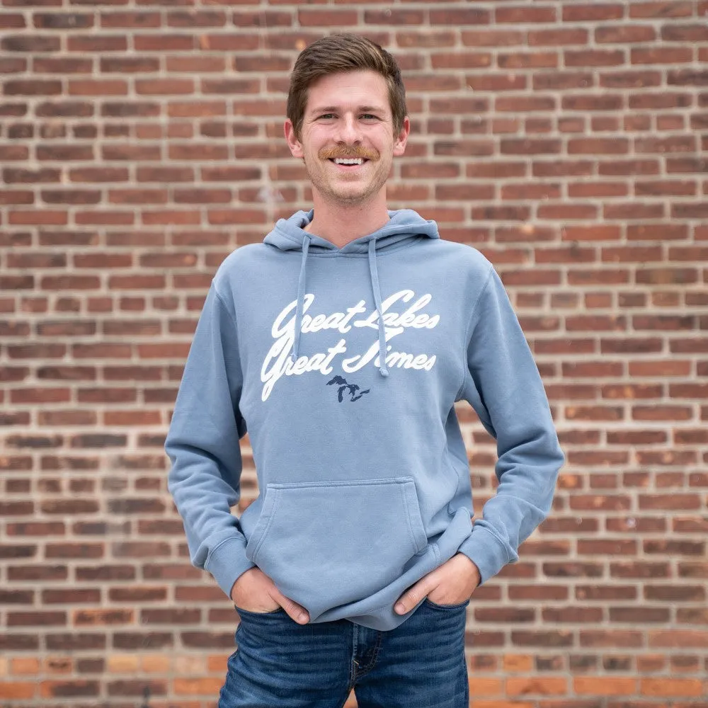 Script Great Lakes Great Times Hoodie (Discontinued)