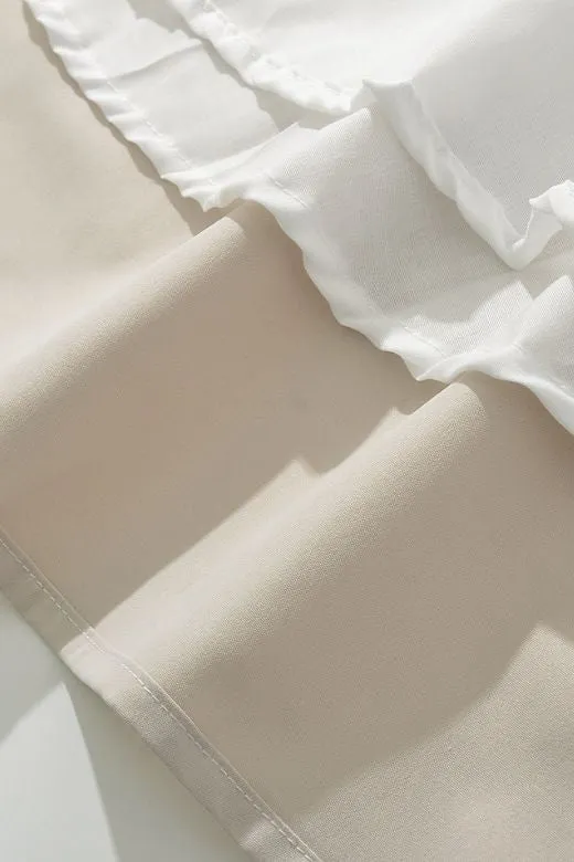 Stella Bodycon Midi Dress - Cream