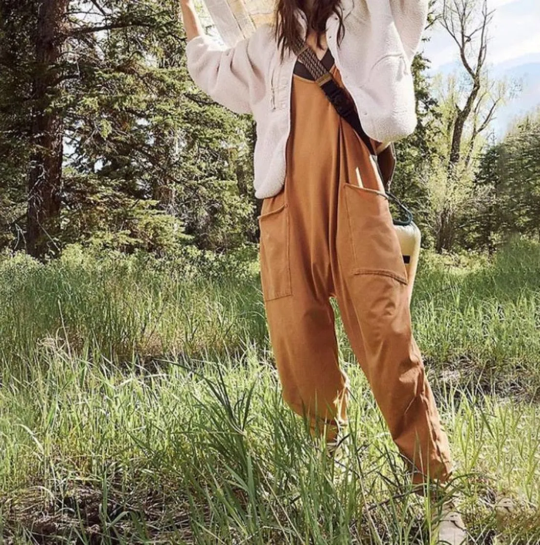 Summer Women's Casual Wide-Leg Jumpsuit