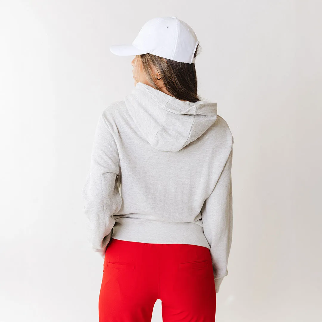 Utah Embroidered Tailgate Hoodie, Heather Grey UU