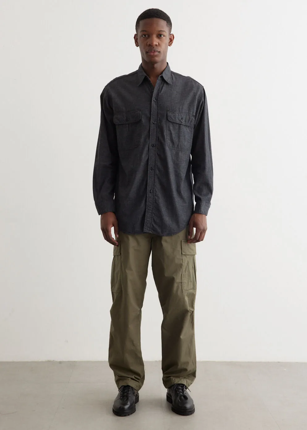 Vintage Fit 6 Pockets Cargo Pants